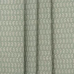 Vintage Paisley - Jade Ripple Fold Drapes