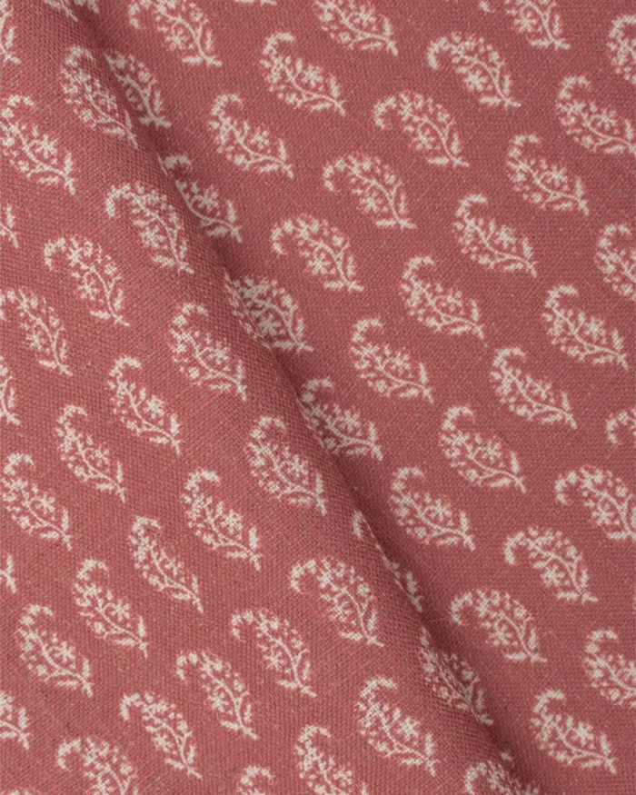 Vintage Paisley - Red Roman Shades - Image 2