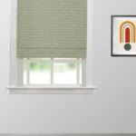 Vintage Paisley - Soft Green Roman Shades