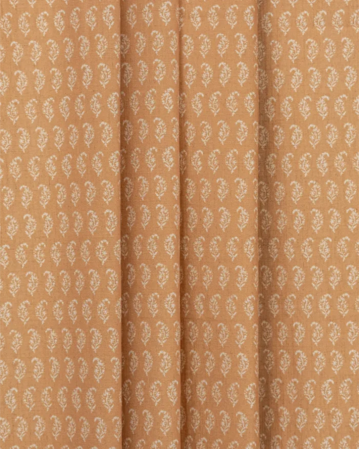 Vintage Paisley - Turmeric  Roman Shades - Image 4