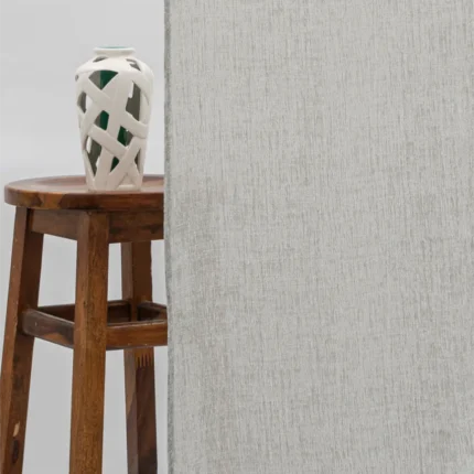 Curtains | Zara Textured Sheer - Silver Gray - Curtain | Curtain Avenue