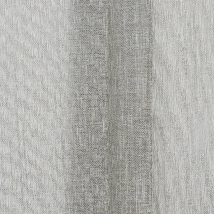 Curtains | Zara Textured Sheer - Silver Gray - Folded | Curtain Avenue
