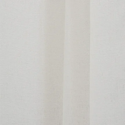 Curtains | Zara Textured Sheer - White - Folded | Curtain Avenue