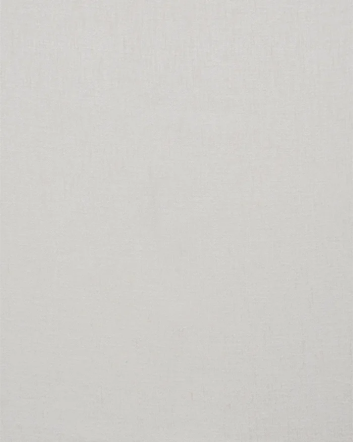 Zara Textured Sheer Fabric Swatch - White - Image 2