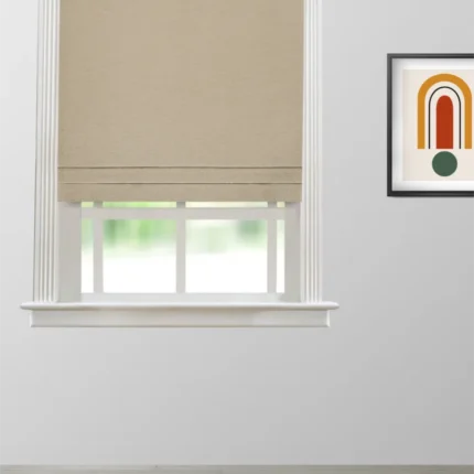 Monarch-Egret-Roman-Shade | Curtain Avenue