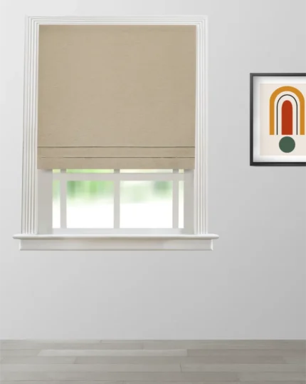 Monarch-Egret-Roman-Shade | Curtain Avenue