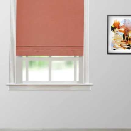 Monarch-Rust-Roman-Shade | Curtain Avenue