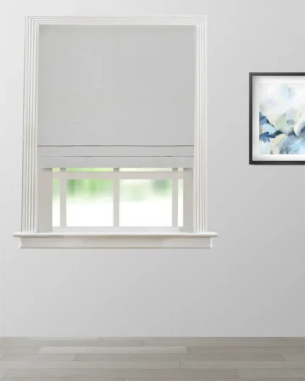 Monarch-Snow-White-Roman-Shade | Curtain Avenue