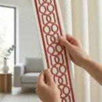 Accessories | Altima Red - Close up | Curtain Avenue