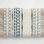 Bagatella Navy Ivory - Color Variation | | Curtain Avenue