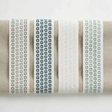 Bagatella Navy Ivory - Color Variation | | Curtain Avenue