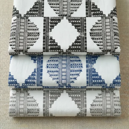 Carol-Abstract-Pattern-Ash-Gray-Color-Options | Curtain Avenue