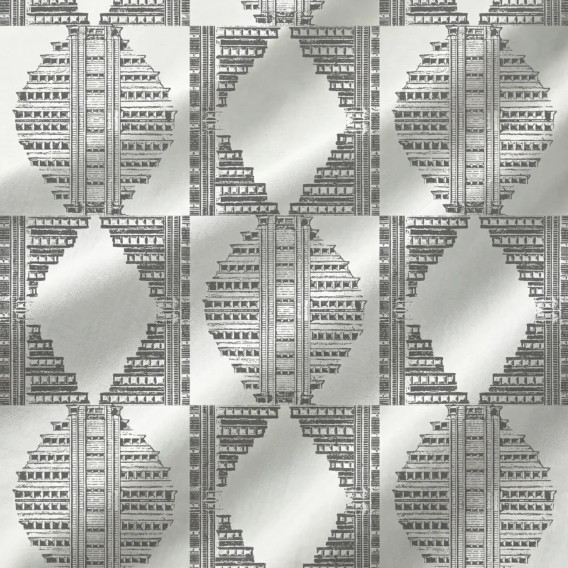 Carol-Abstract-Pattern-Ash-Gray-Regular | Curtain Avenue