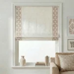 Daphne Oatmeal - Roman Shade | | Curtain Avenue
