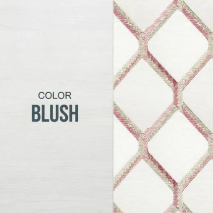 Doris-Diamond-Pattern-Blush-Intro | Curtain Avenue