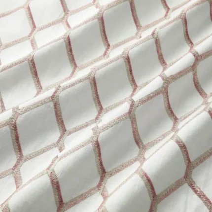 Doris-Diamond-Pattern-Blush-Regular | Curtain Avenue