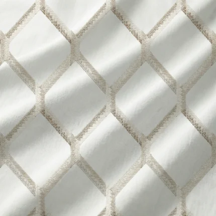 Doris-Diamond-Pattern-Ivory-Regular | Curtain Avenue