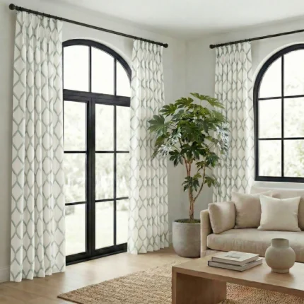 Doris-Diamond-Pattern-Mineral-Curtains | Curtain Avenue