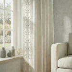 Gandhi Beige - Curtain Close up | | Curtain Avenue