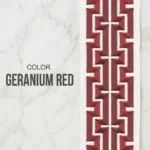 Gandhi Geranium Red - Main | | Curtain Avenue