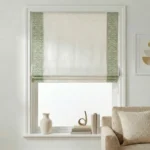 Gardenia Emerald - Roman Shade | | Curtain Avenue