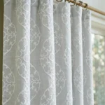 Hailey-Damask-Patterned-Natural-Close-up-Curtains | Curtain Avenue