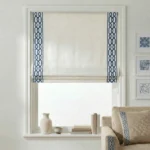 Highway Navy - Roman Shade | | Curtain Avenue