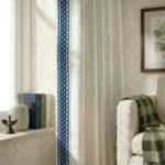 Jubilee Navy - Curtain Close up | | Curtain Avenue