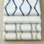 Lilian-Modern-Wave-Patterned-Coral-Color-Options | Curtain Avenue