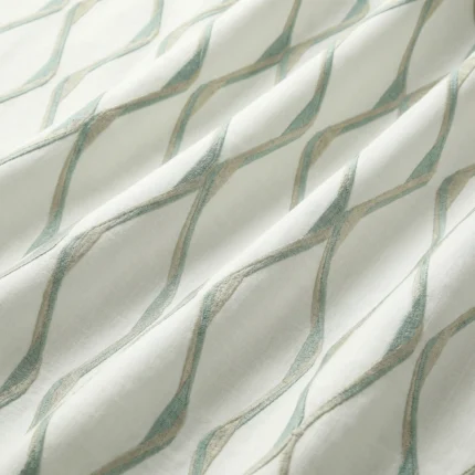 Lilian-Modern-Wave-Patterned-Spa-Blue-Regular | Curtain Avenue