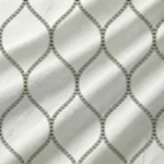 Lucy-Embroiderd-Trellis-Ash-Gray-Regular | Curtain Avenue