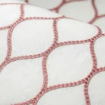Lucy-Embroiderd-Trellis-Blush-Regular | Curtain Avenue