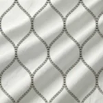 Lucy-Embroiderd-Trellis-Gray-Regular | Curtain Avenue