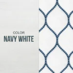 Lucy-Embroiderd-Trellis-Navy-White-Intro | Curtain Avenue