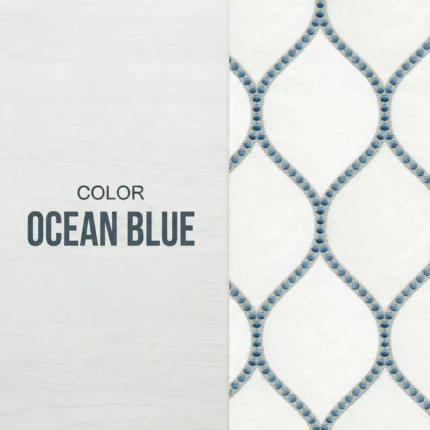 Lucy-Embroiderd-Trellis-Ocean-Blue-Intro | Curtain Avenue