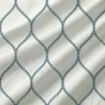 Lucy-Embroiderd-Trellis-Ocean-Blue-Regular | Curtain Avenue