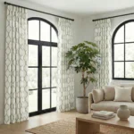 Lucy-Embroiderd-Trellis-Sage-Curtains | Curtain Avenue
