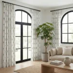 Maria-Honeycomb-Pattern-Charcoal-Curtains | Curtain Avenue