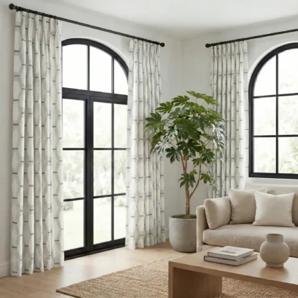 Maria-Honeycomb-Pattern-Charcoal-Curtains | Curtain Avenue