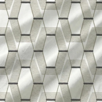 Maria-Honeycomb-Pattern-Charcoal-Regular | Curtain Avenue