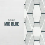 Maria-Honeycomb-Pattern-Mid-Blue-Intro | Curtain Avenue
