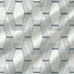Maria-Honeycomb-Pattern-Mid-Blue-Regular | Curtain Avenue