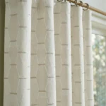 Maria-Honeycomb-Pattern-Natural-Close-up-Curtains | Curtain Avenue