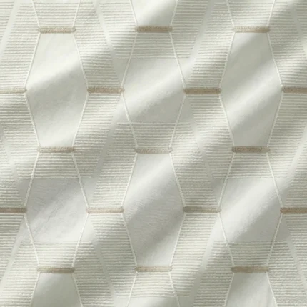Maria-Honeycomb-Pattern-Natural-Regular | Curtain Avenue