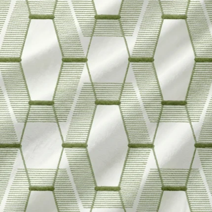 Maria-Honeycomb-Pattern-Sea-Foam-Regular | Curtain Avenue