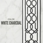 Maxim White Charcoal - Main | | Curtain Avenue