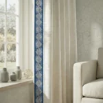 Performance Navy - Curtain Close up | | Curtain Avenue