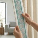 Performance Teal - Close up | | Curtain Avenue