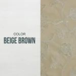 Ruby-Floral-Embroidered-Beige-Brown-Intro | Curtain Avenue