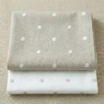 Sahara-Linen-Dots-Beige-Color-Options | Curtain Avenue